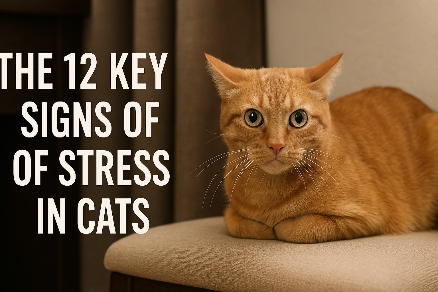 12 Signs of Stress in Cats