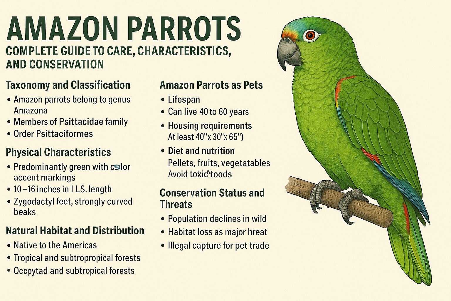 Amazon Parrots