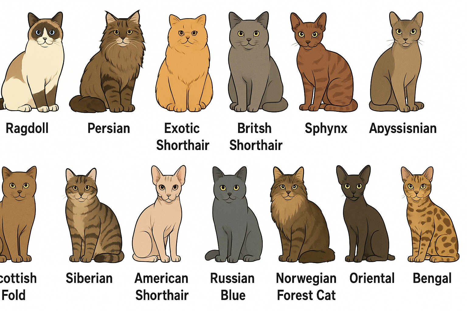 Popular Cat Breeds