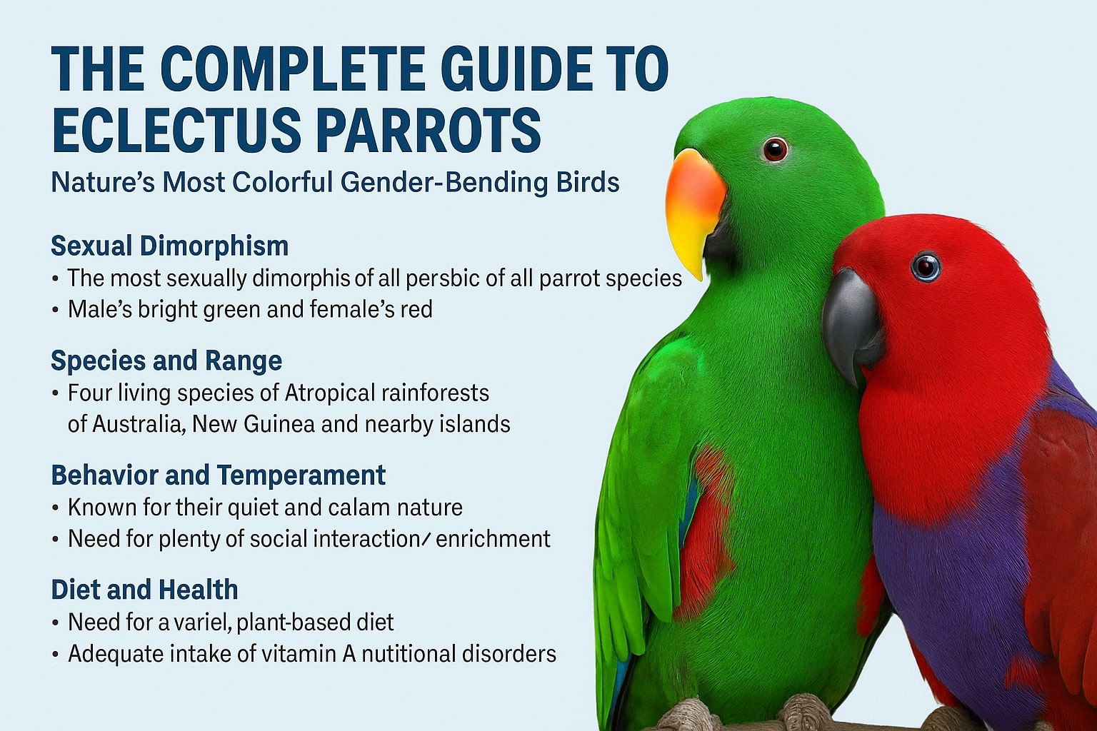 Eclectus Parrot