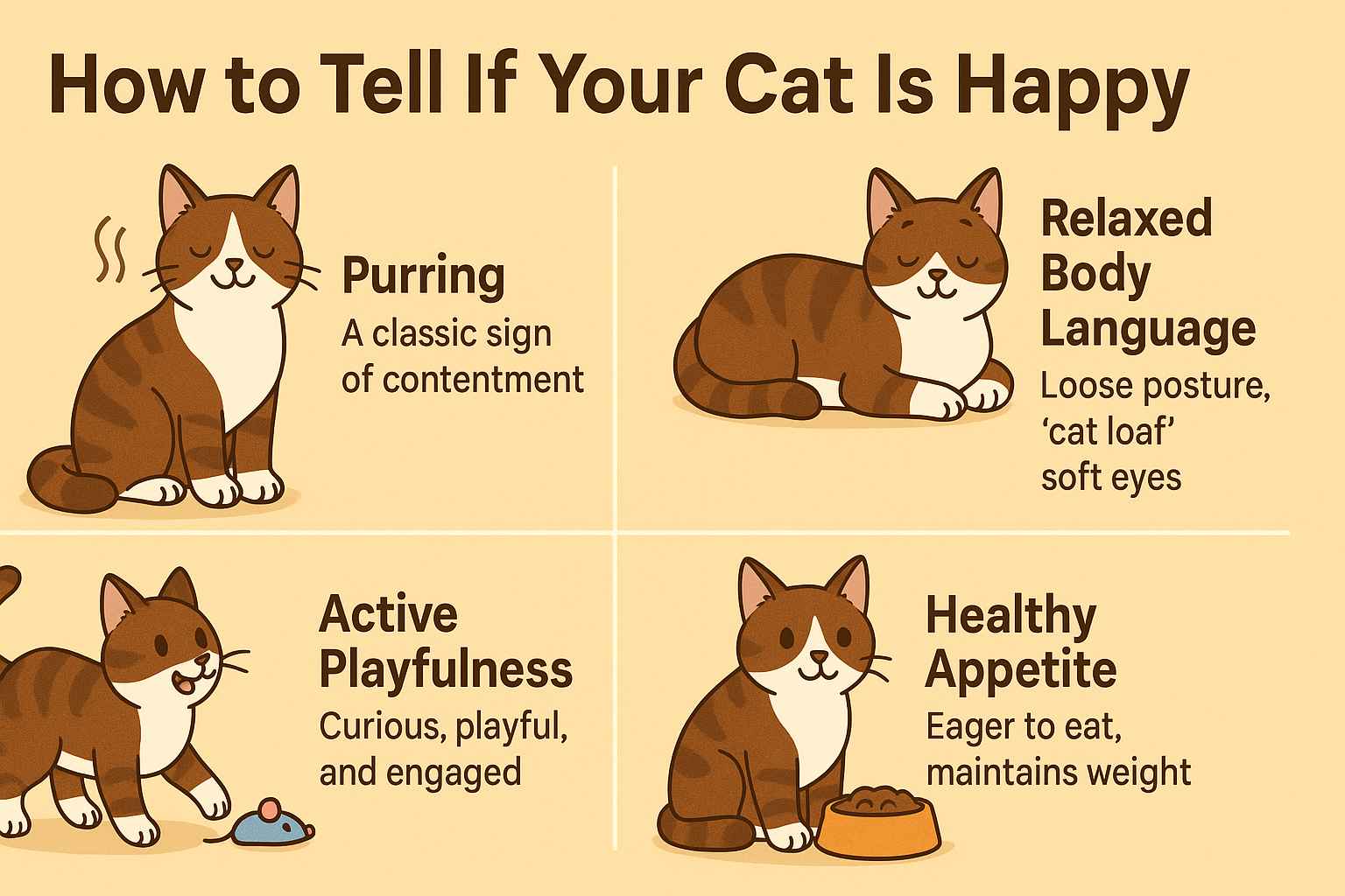 How to Tell if your Cat is Happy