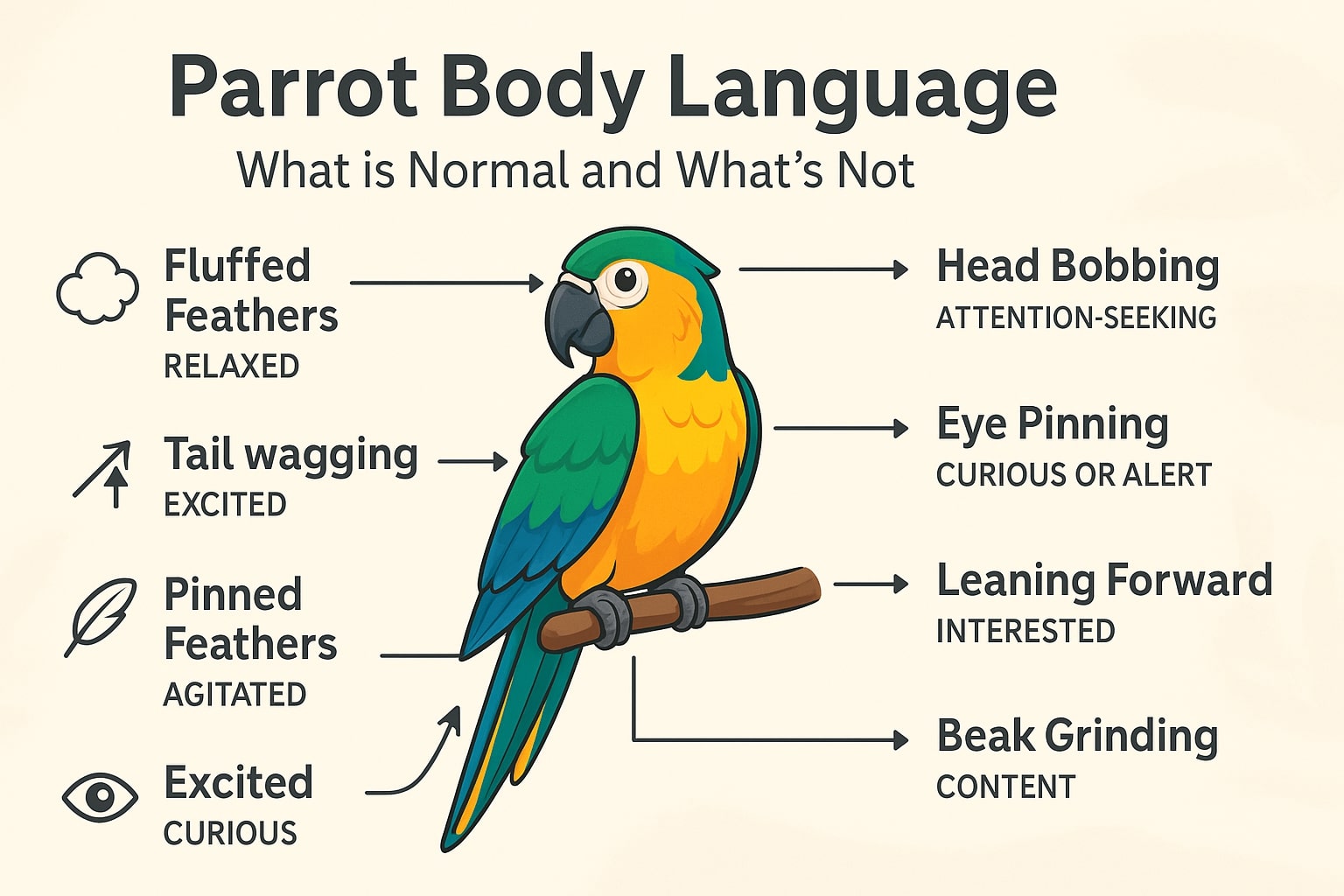 Parrot Body Language