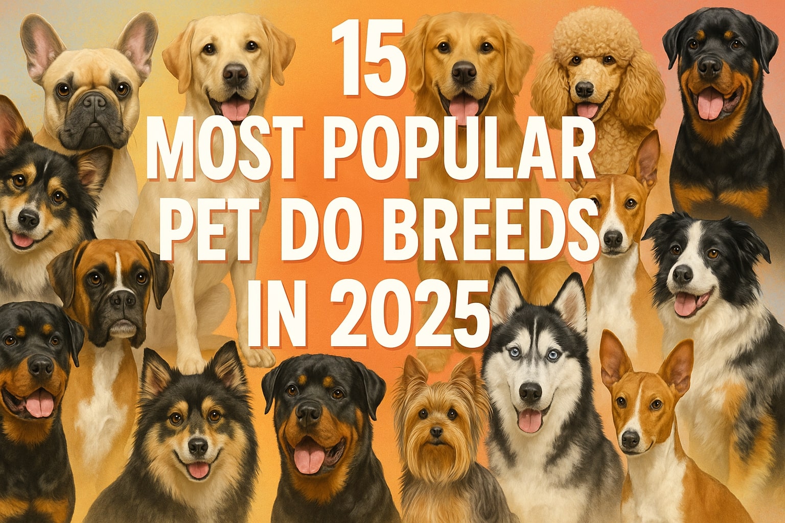 Popular Pet Dog Breeds